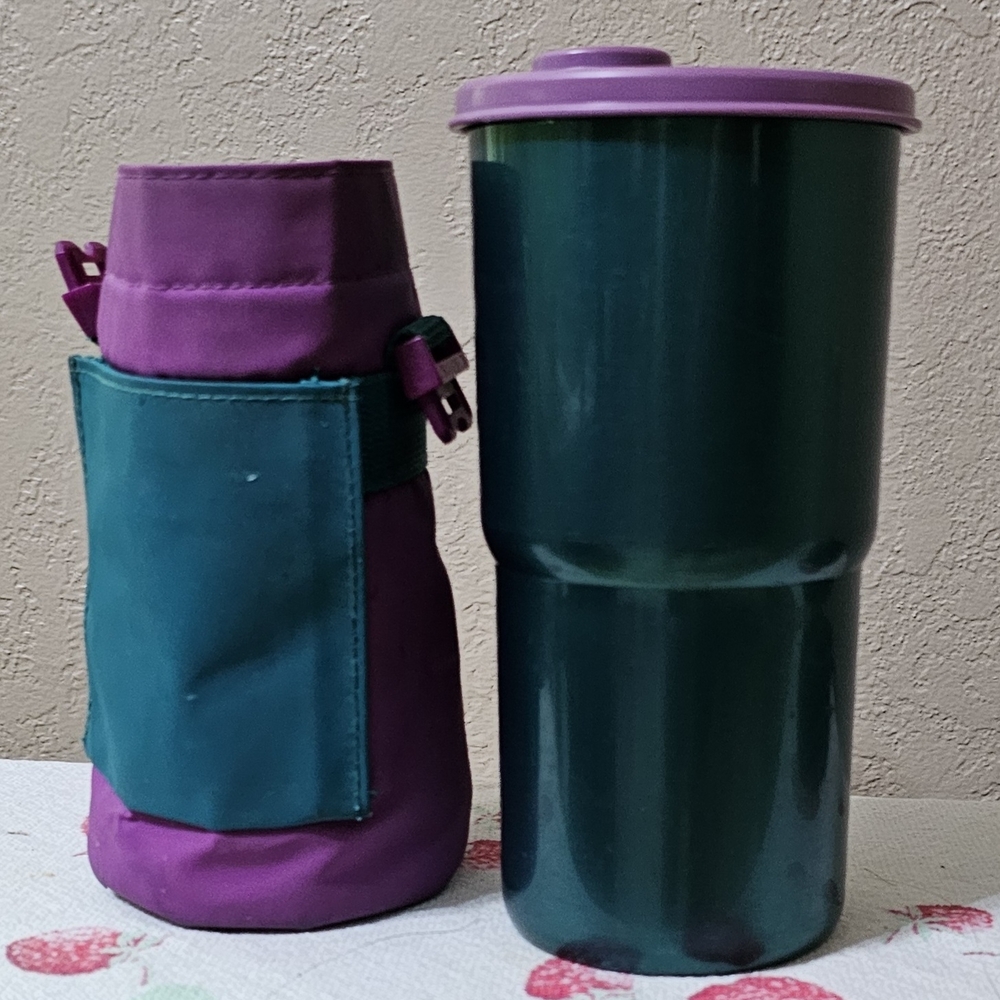 Tupperware Purple and Teal Set